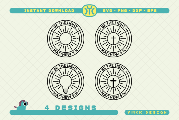 Be the Light SVG: Graphics and Crafts Asset Review