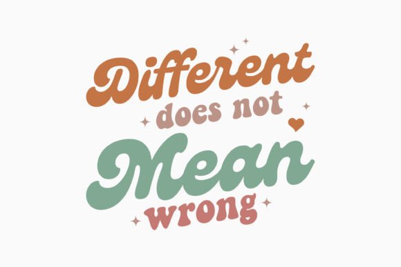 Different Does Not Mean Wrong Retro Graphics for Crafts