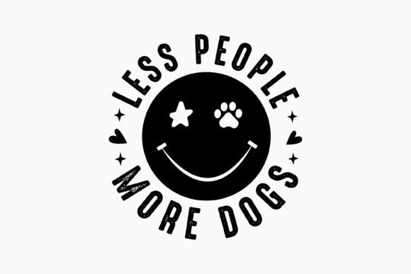 Less People More Dogs Retro Dog Svg Review