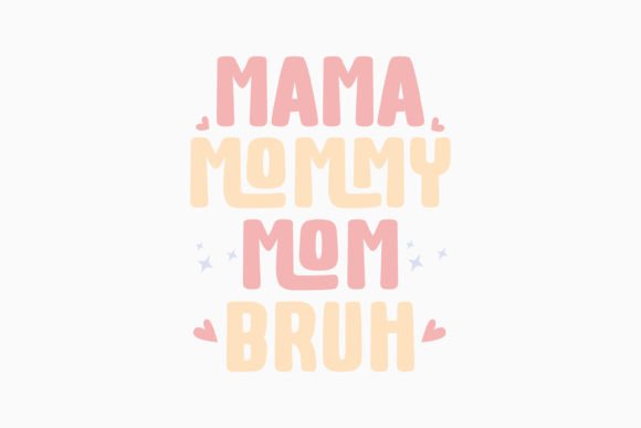 Mama Mommy Mom Retro SVG: Graphics & Crafts Review