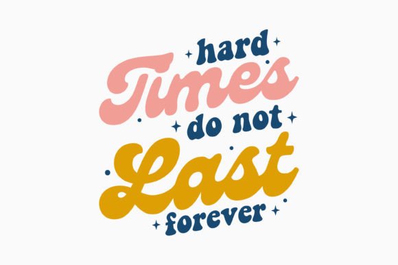 Retro Mental Health Quote SVG: Graphics for Crafts