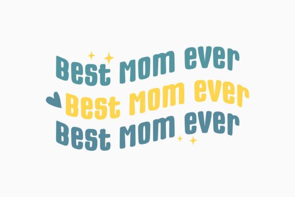 Retro Mothers Day SVG: Graphics & Crafts Branding