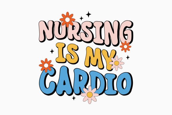 Retro Nurse Quote SVG: Graphics for Crafts & Content